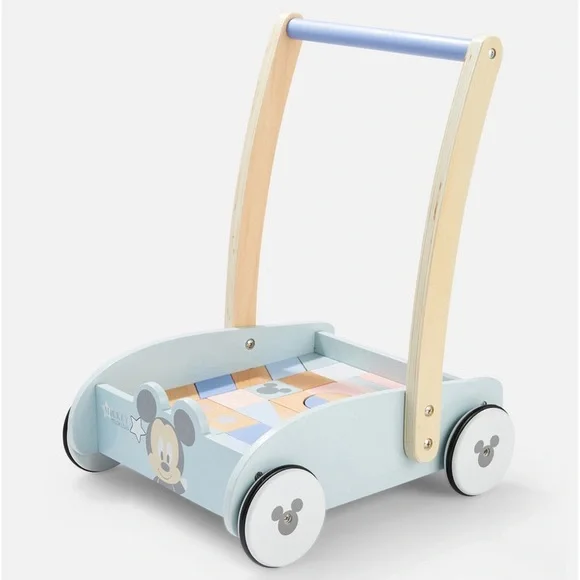 Disney's Mickey Mouse Wooden Trolley Toy - Picture 1 of 4